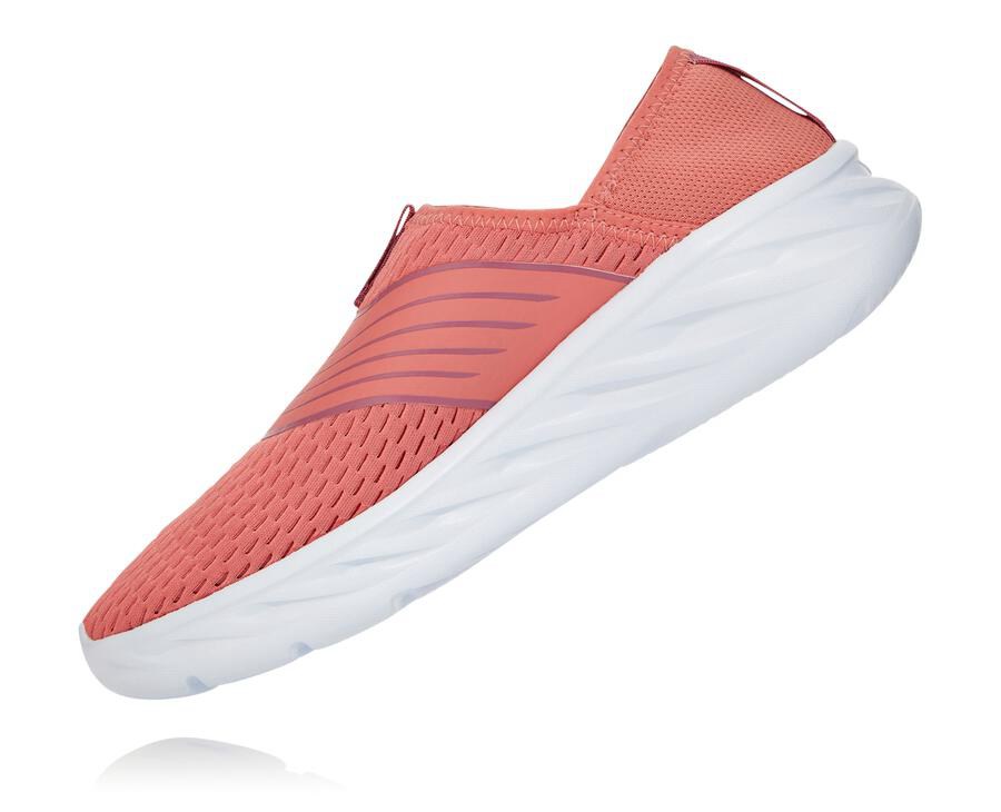 Hoka One One Sandaler Dame - Ora Porno - Orange/Hvide - 498632SLE